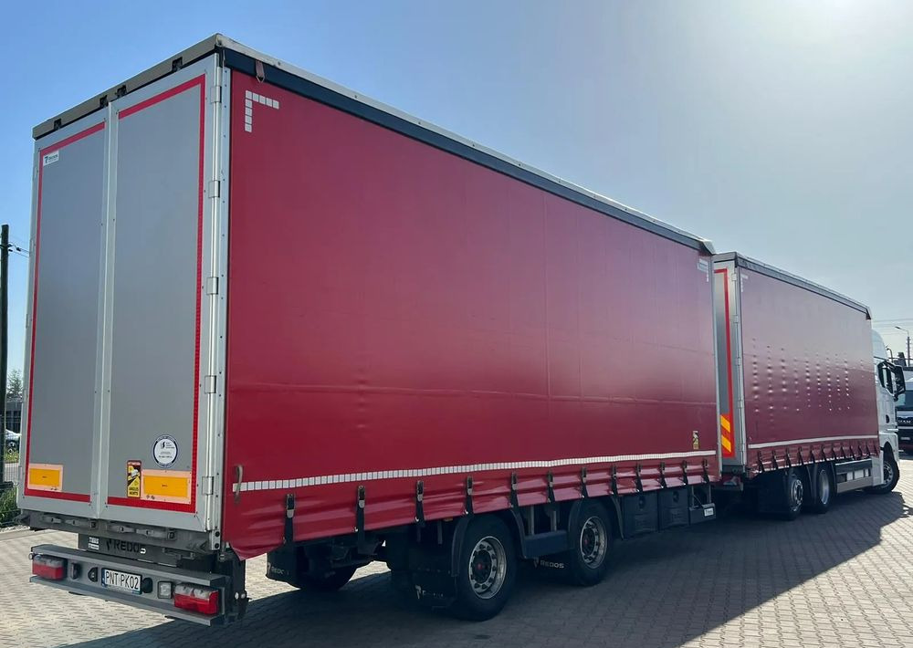 MAN TGX 26.470 z przyczepą Redos - Truk dengan terpal samping: gambar 5 MAN TGX 26.470 z przyczepą Redos - Truk dengan terpal samping: gambar 5