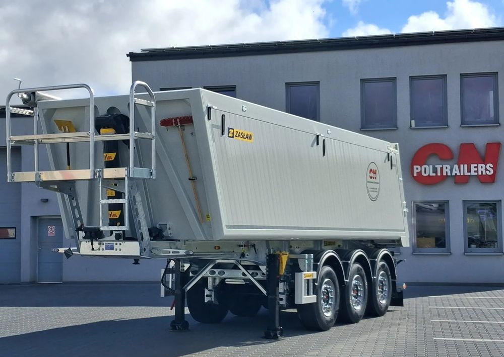 Zaslaw Aluminiowa skrzynia 28-33m3 - Semi-trailer jungkit: gambar 1 Zaslaw Aluminiowa skrzynia 28-33m3 - Semi-trailer jungkit: gambar 1