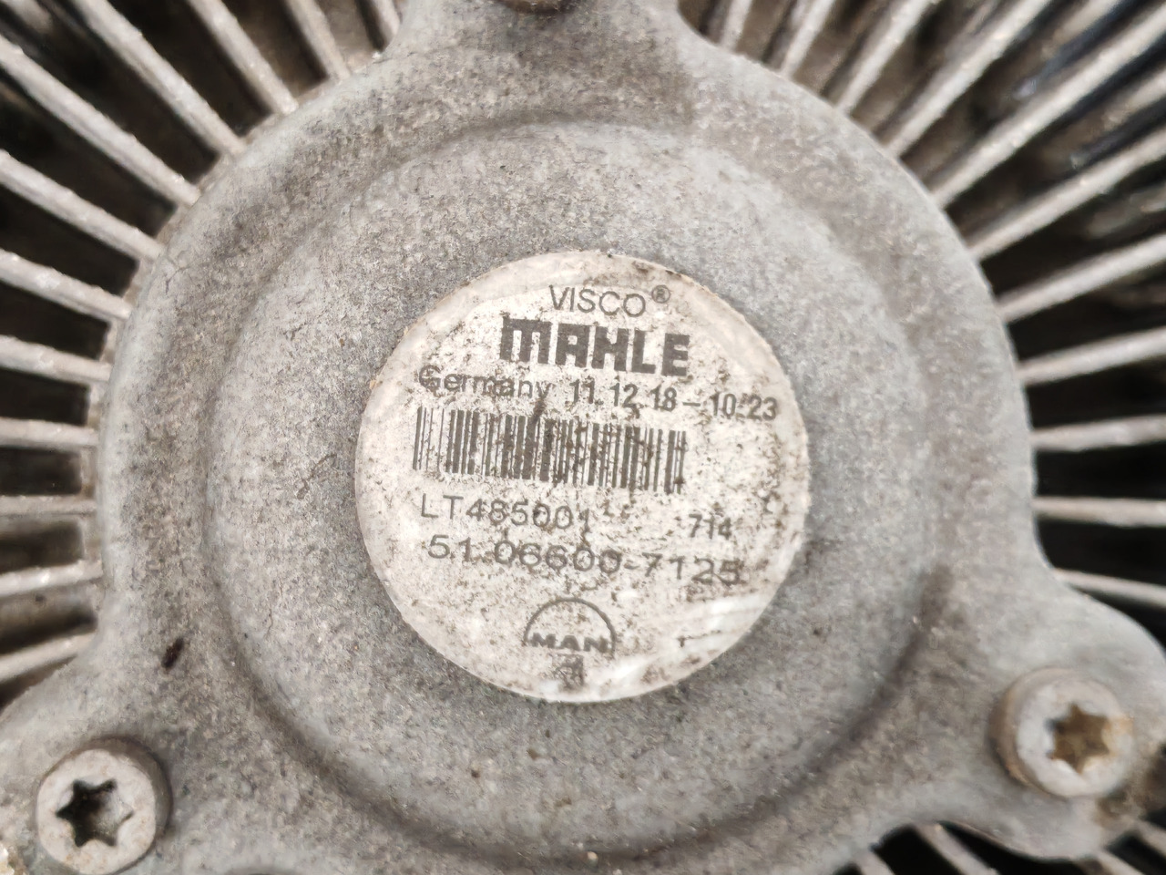 MAN TGS TGX / D2676LF / VISCO CLUTCH FAN / 51066007125 - Penggemar: gambar 3 MAN TGS TGX / D2676LF / VISCO CLUTCH FAN / 51066007125 - Penggemar: gambar 3