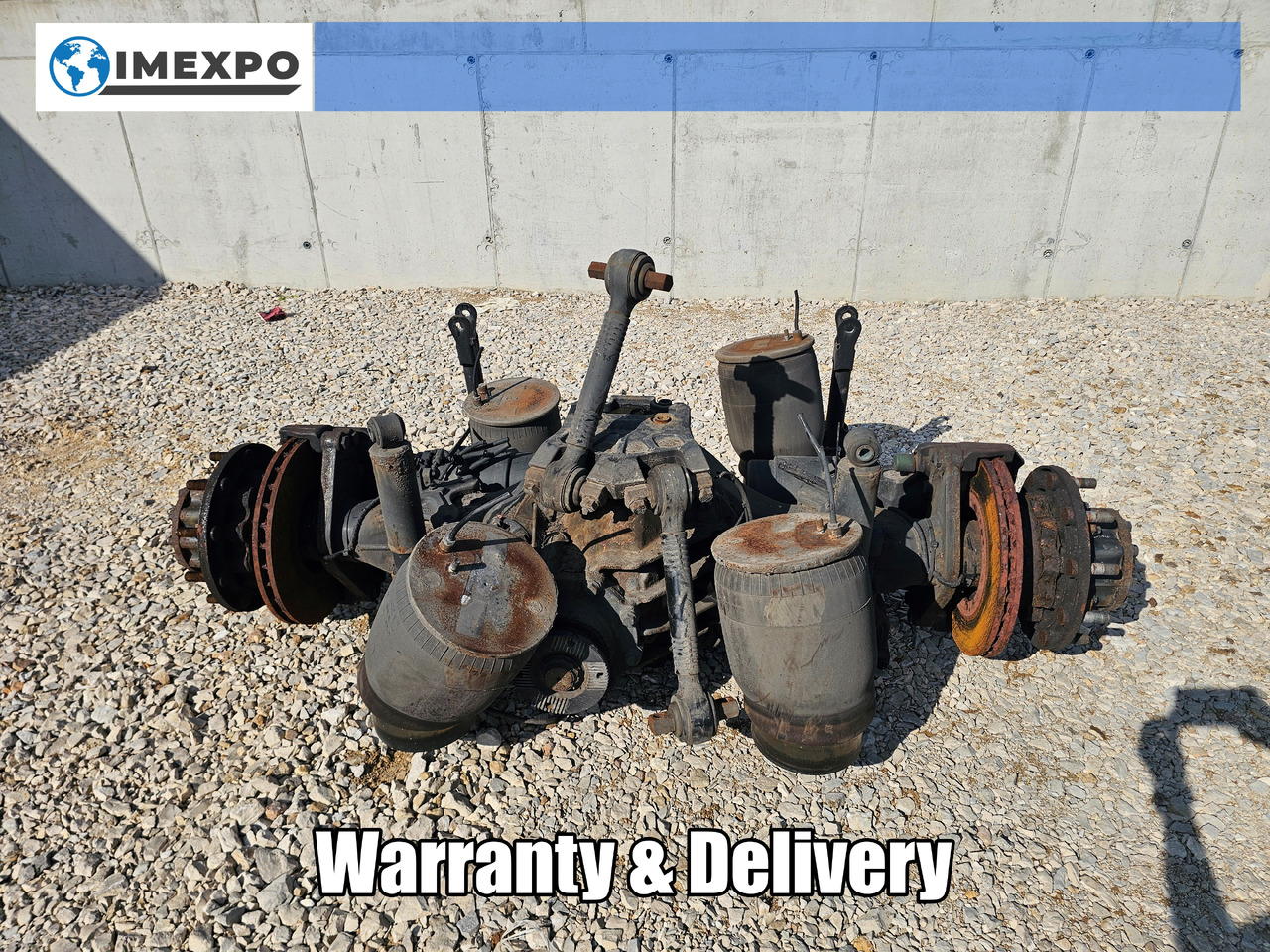 MAN TGX TGS EURO 6 / COMPLETE AXLE / HY-1350 / 38:15 - As roda belakang: gambar 1 MAN TGX TGS EURO 6 / COMPLETE AXLE / HY-1350 / 38:15 - As roda belakang: gambar 1