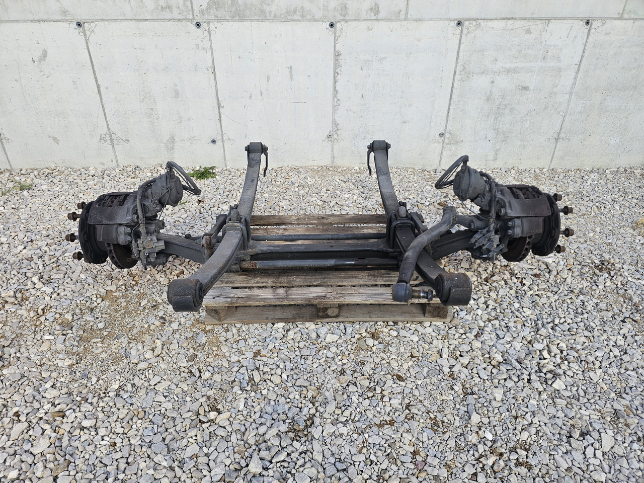 MERCEDES ATEGO MP4 12.XXX EURO 6 / COMPLETE FRONT AXLE - As roda depan: gambar 2 MERCEDES ATEGO MP4 12.XXX EURO 6 / COMPLETE FRONT AXLE - As roda depan: gambar 2