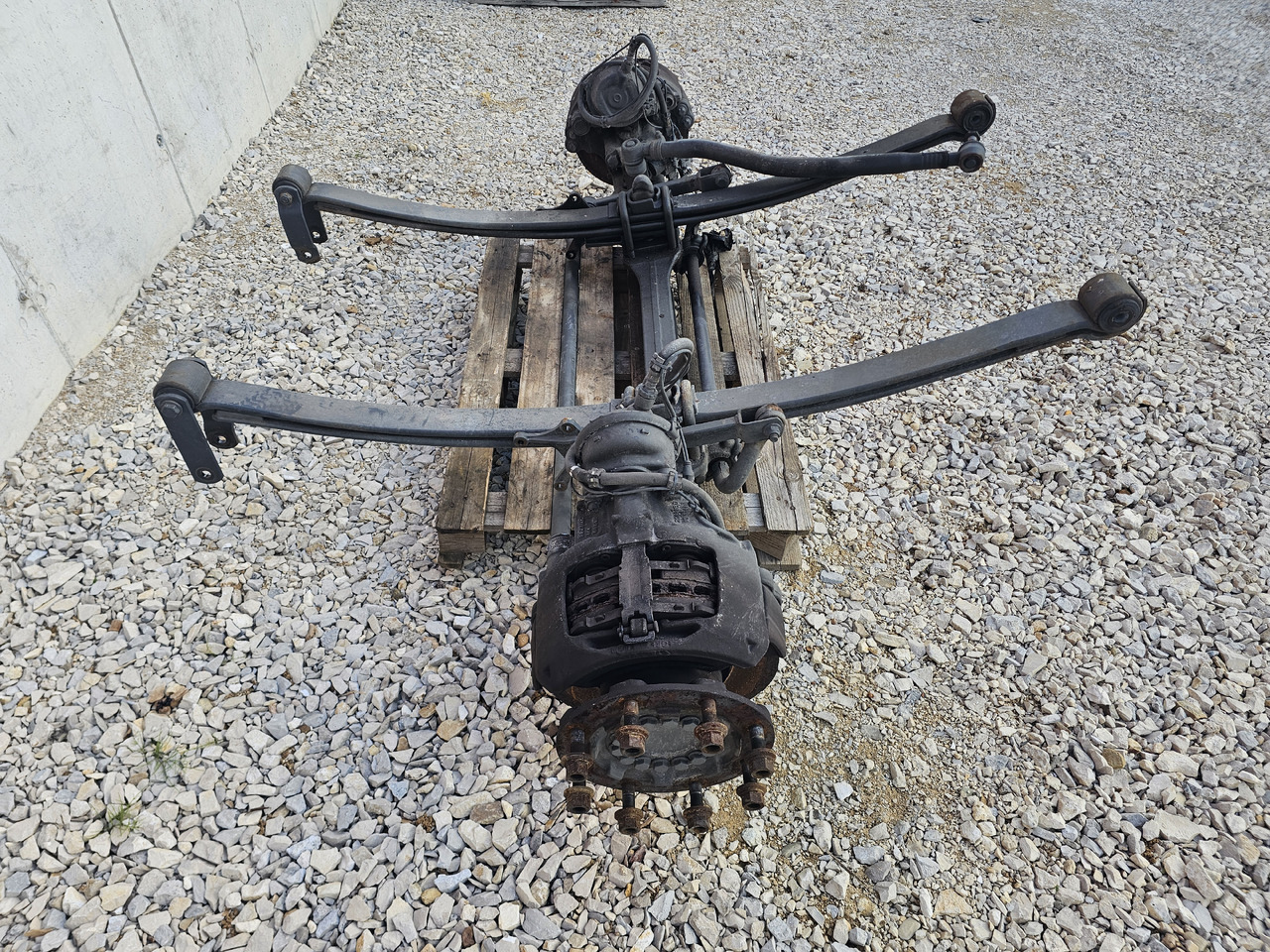 MERCEDES ATEGO MP4 12.XXX EURO 6 / COMPLETE FRONT AXLE - As roda depan: gambar 3 MERCEDES ATEGO MP4 12.XXX EURO 6 / COMPLETE FRONT AXLE - As roda depan: gambar 3