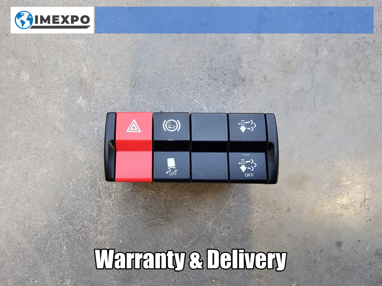 MERCEDES-BENZ ATEGO EURO 6 / DASHBOARD SWITCH / VARIOUS TYPES / A9675400046 - Dasbor: gambar 1 MERCEDES-BENZ ATEGO EURO 6 / DASHBOARD SWITCH / VARIOUS TYPES / A9675400046 - Dasbor: gambar 1