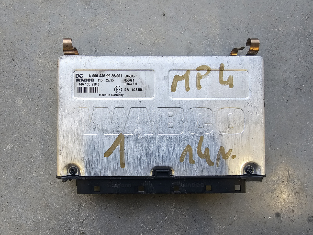 MERCEDES-BENZ ATEGO MP4 EURO 6 / ABS EBS CONTROL UNIT / A0004469936 - ECU: gambar 2 MERCEDES-BENZ ATEGO MP4 EURO 6 / ABS EBS CONTROL UNIT / A0004469936 - ECU: gambar 2