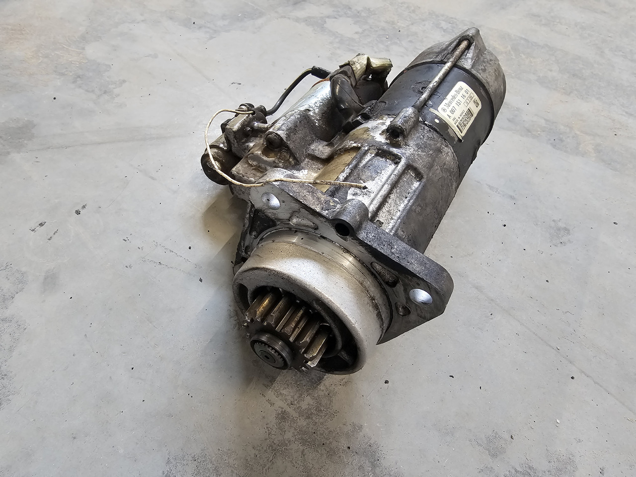 MERCEDES-BENZ ATEGO MP4 EURO 6 / ENGINE STARTER / OM936 / A0071511601 - Pemula: gambar 4 MERCEDES-BENZ ATEGO MP4 EURO 6 / ENGINE STARTER / OM936 / A0071511601 - Pemula: gambar 4