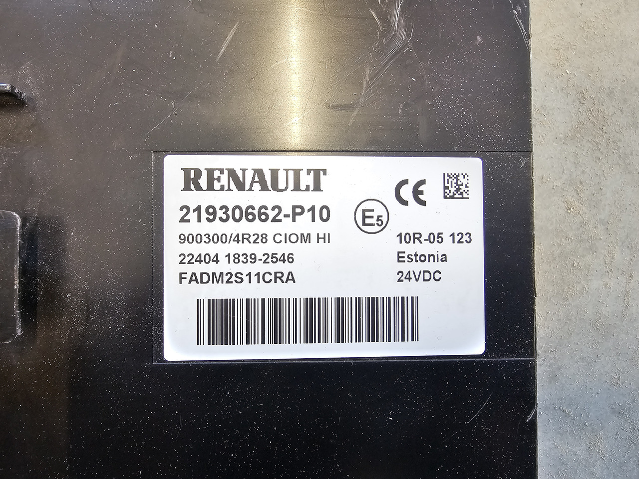 RENAULT RANGE T / CIOM HI CONTROL UNIT / 21930662 P10 - ECU: gambar 4 RENAULT RANGE T / CIOM HI CONTROL UNIT / 21930662 P10 - ECU: gambar 4