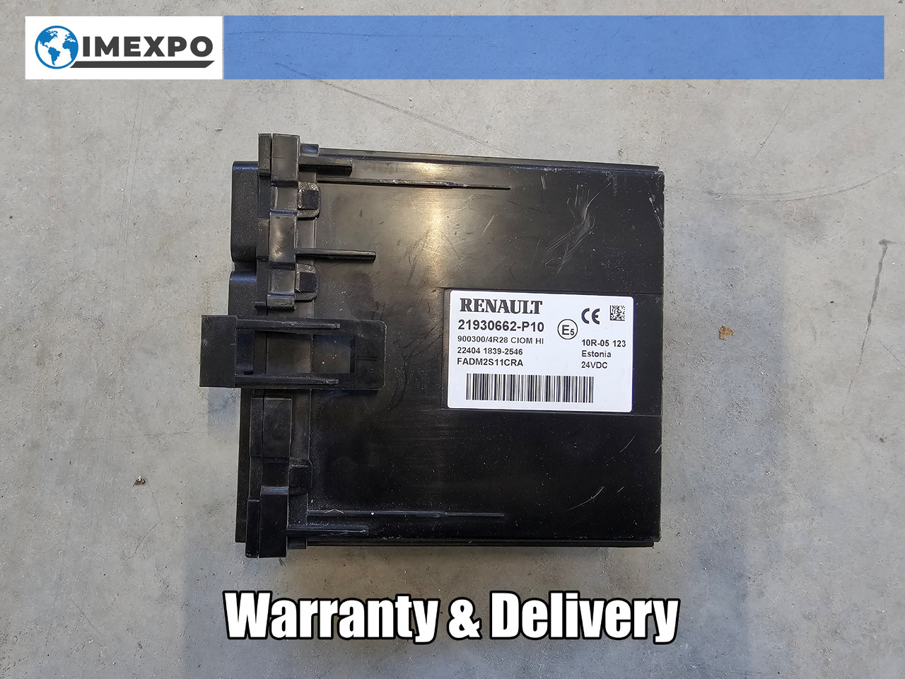 RENAULT RANGE T / CIOM HI CONTROL UNIT / 21930662 P10 - ECU: gambar 1 RENAULT RANGE T / CIOM HI CONTROL UNIT / 21930662 P10 - ECU: gambar 1
