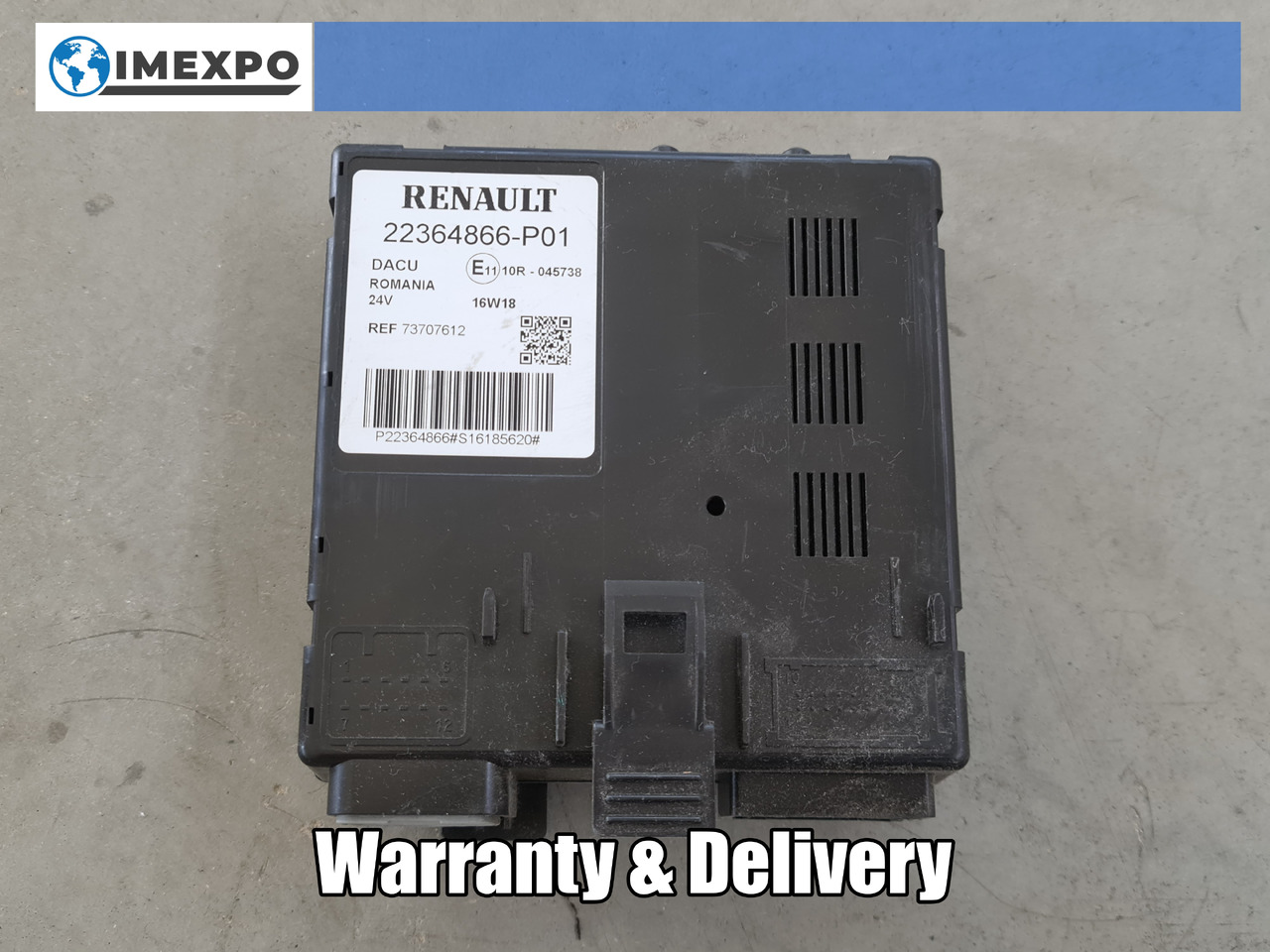 RENAULT RANGE T / DACU CONTROL UNIT / 22364866-P01 - ECU: gambar 1 RENAULT RANGE T / DACU CONTROL UNIT / 22364866-P01 - ECU: gambar 1