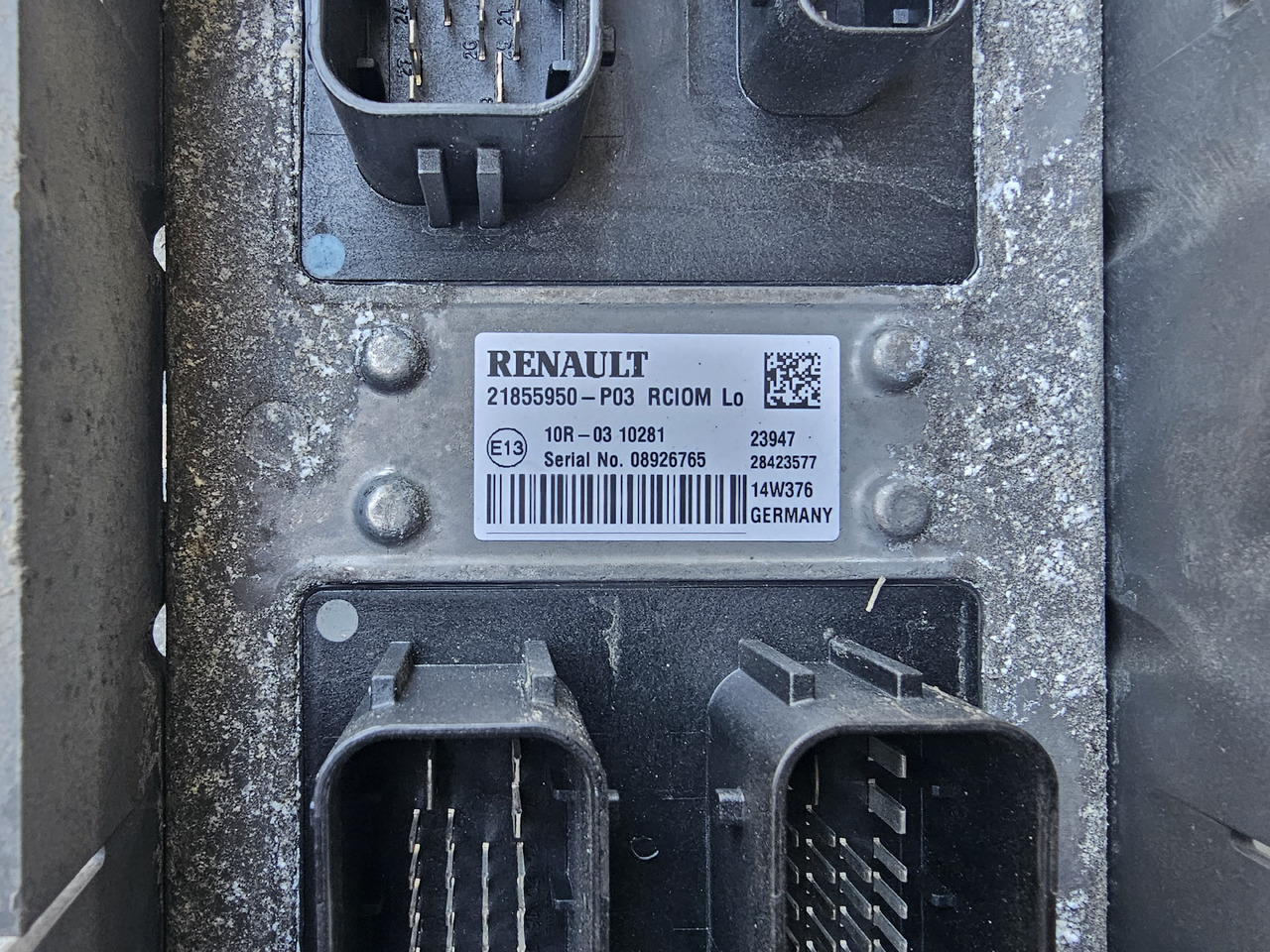 RENAULT RANGE T / RCIOM Lo CONTROL UNIT / 21855950 P03 - ECU: gambar 3 RENAULT RANGE T / RCIOM Lo CONTROL UNIT / 21855950 P03 - ECU: gambar 3