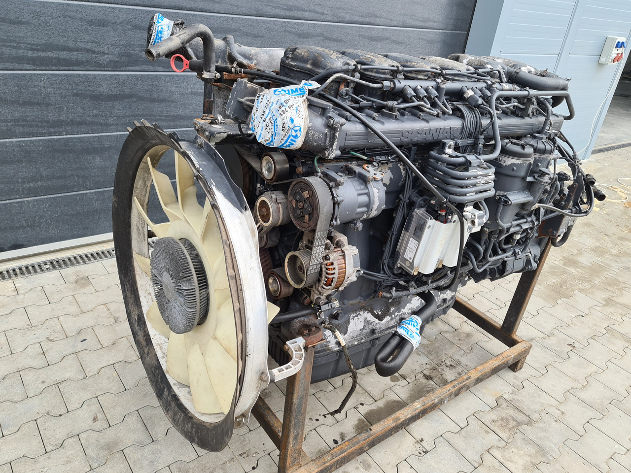 SCANIA ENGINE / DC13 147 L01 450HP / EURO 6 / WORLDWIDE DELIVERY - Mesin: gambar 2 SCANIA ENGINE / DC13 147 L01 450HP / EURO 6 / WORLDWIDE DELIVERY - Mesin: gambar 2