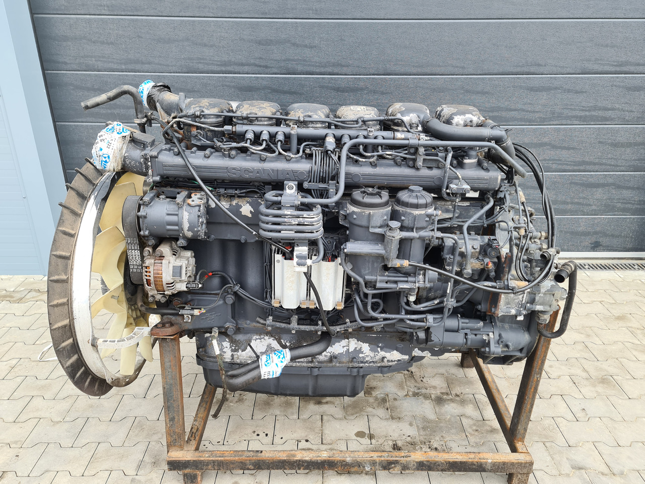 SCANIA ENGINE / DC13 147 L01 450HP / EURO 6 / WORLDWIDE DELIVERY - Mesin: gambar 1 SCANIA ENGINE / DC13 147 L01 450HP / EURO 6 / WORLDWIDE DELIVERY - Mesin: gambar 1
