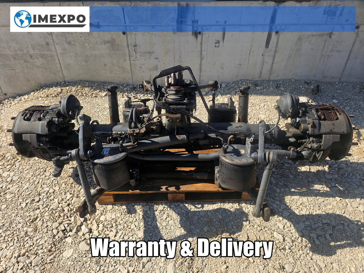 VOLVO FH FM / LIFT & STEERING AXLE / 6x2 / COMPLETE - As roda belakang: gambar 1 VOLVO FH FM / LIFT & STEERING AXLE / 6x2 / COMPLETE - As roda belakang: gambar 1