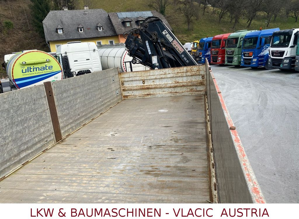 Truk flatbed, Truk derek Iveco Stralis 420 eev Kran HIAB 166 Laderaum 6,35m: gambar 7