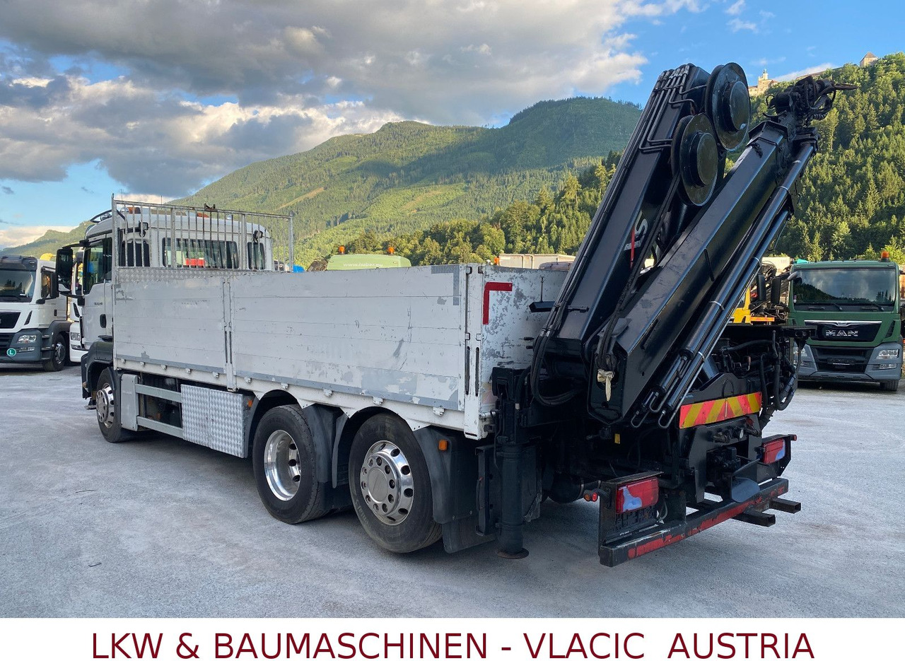 MAN 26.440 mit Kran HIAB 166 5XHydraulikauschub - Truk flatbed, Truk derek: gambar 5 MAN 26.440 mit Kran HIAB 166 5XHydraulikauschub - Truk flatbed, Truk derek: gambar 5