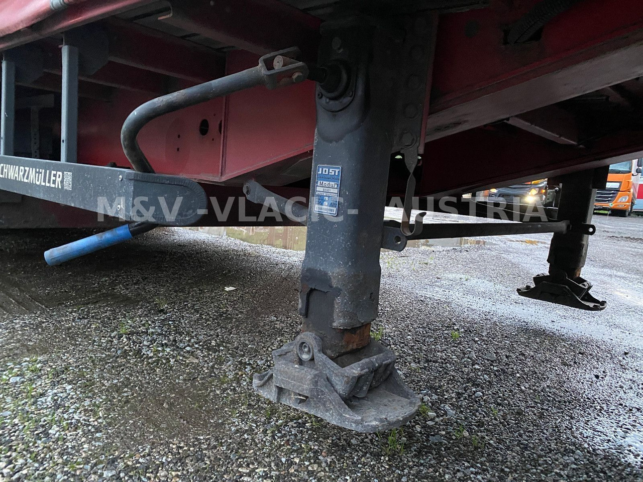 Schwarzmüller Mega - Semi-trailer dengan terpal samping: gambar 3 Schwarzmüller Mega - Semi-trailer dengan terpal samping: gambar 3