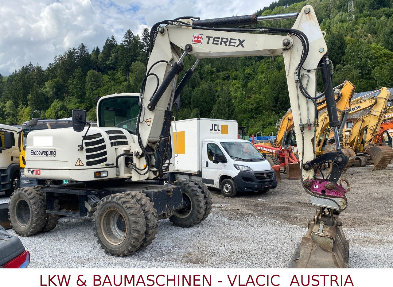 Terex TW 110 Mobilbagger inkl.4Löffeln - Ekskavator roda: gambar 1 Terex TW 110 Mobilbagger inkl.4Löffeln - Ekskavator roda: gambar 1