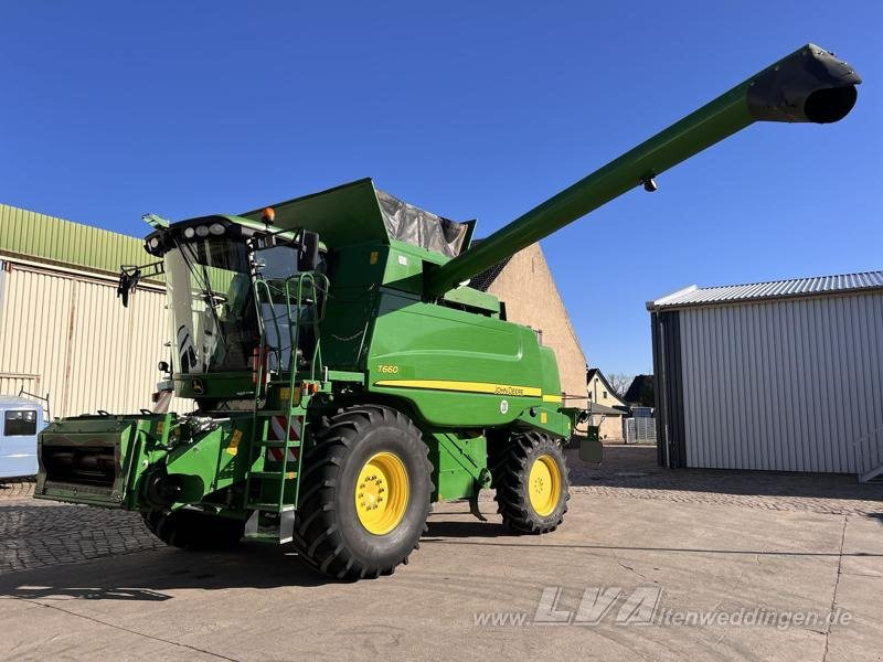 John Deere T660 - Pemanen gabungan: gambar 1 John Deere T660 - Pemanen gabungan: gambar 1