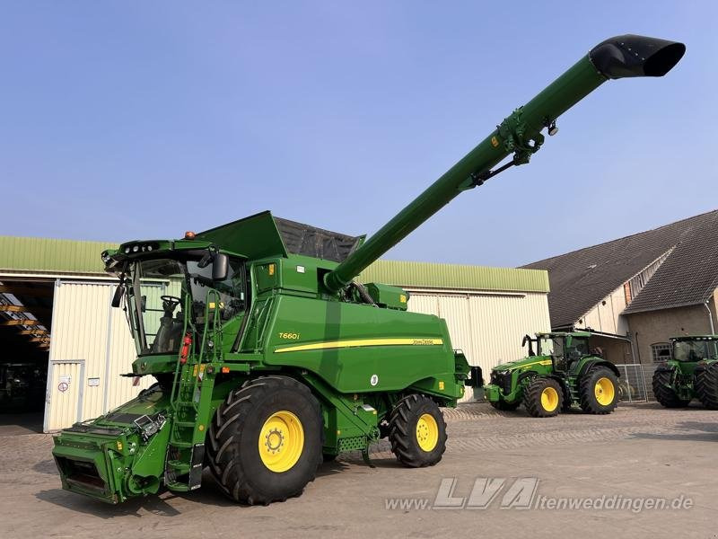 John Deere T660 - Pemanen gabungan: gambar 1 John Deere T660 - Pemanen gabungan: gambar 1