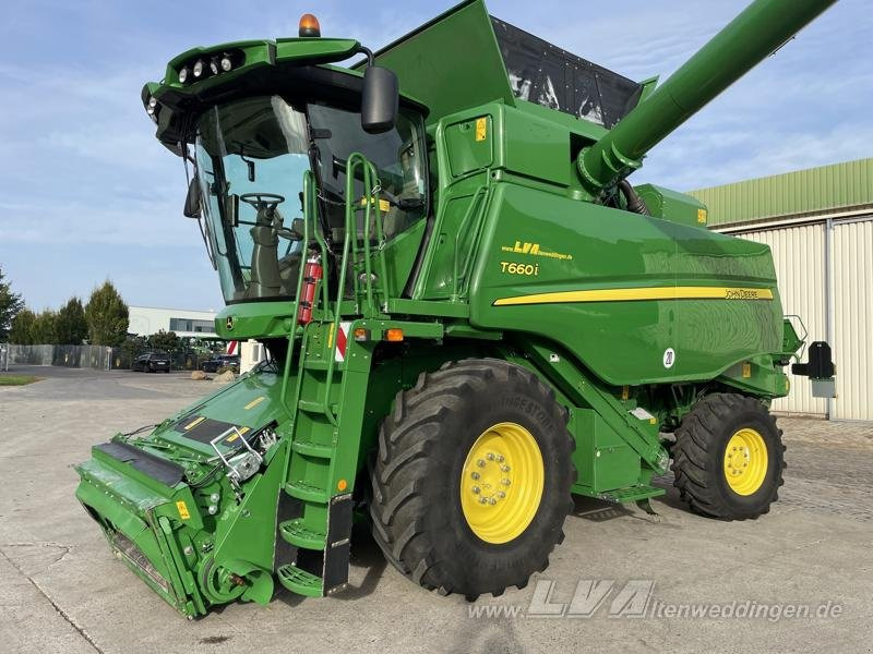 John Deere T660i - Pemanen gabungan: gambar 1 John Deere T660i - Pemanen gabungan: gambar 1