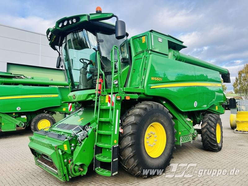John Deere W660 - Pemanen gabungan: gambar 1 John Deere W660 - Pemanen gabungan: gambar 1
