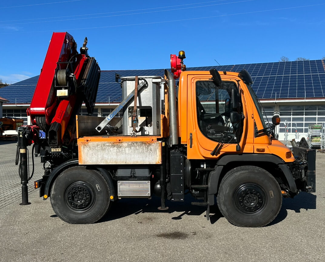 Unimog 400 - U400 405 25177 mit Wechselkran Merced - Kendaraan Kota/ Khusus: gambar 3 Unimog 400 - U400 405 25177 mit Wechselkran Merced - Kendaraan Kota/ Khusus: gambar 3