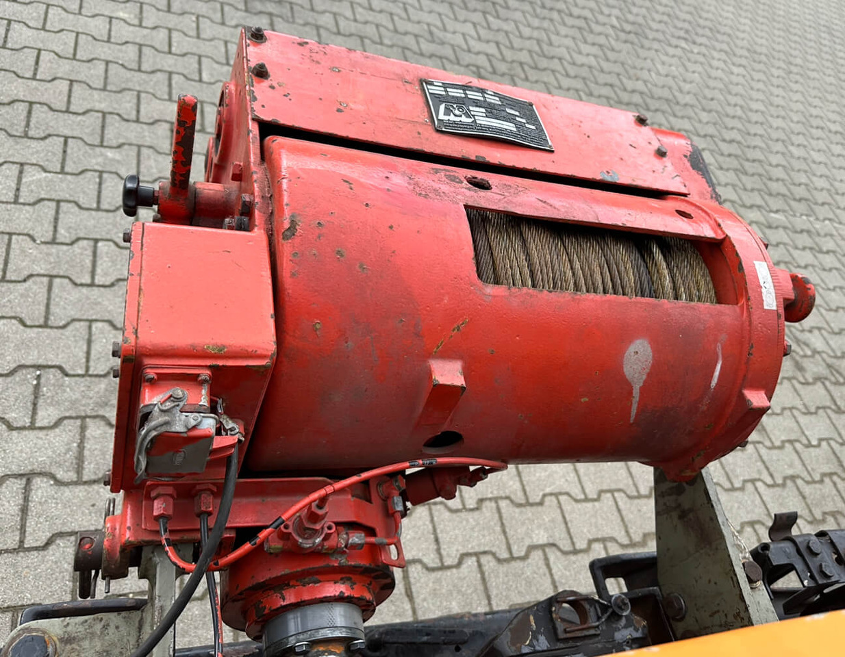 Unimog Frontanbau Seilwinde Werner F30.1M1HW1708 - Mesin derek: gambar 4 Unimog Frontanbau Seilwinde Werner F30.1M1HW1708 - Mesin derek: gambar 4