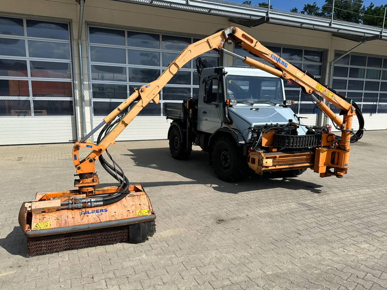 Unimog Frontauslegermähgerät Mulag FME600 - Mesin pemotong boom: gambar 2 Unimog Frontauslegermähgerät Mulag FME600 - Mesin pemotong boom: gambar 2