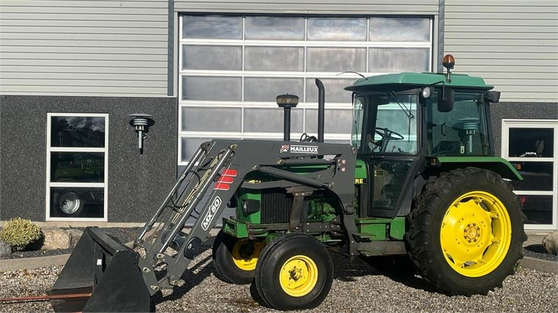 John Deere 2850 Med frontlæsser - Traktor: gambar 1 John Deere 2850 Med frontlæsser - Traktor: gambar 1
