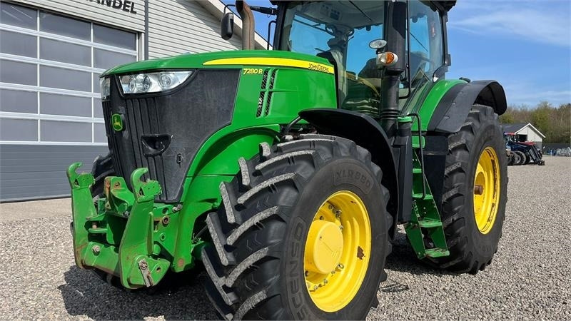 John Deere 7280R Næsten nye dæk, Autopower og frontlift - Traktor: gambar 2 John Deere 7280R Næsten nye dæk, Autopower og frontlift - Traktor: gambar 2