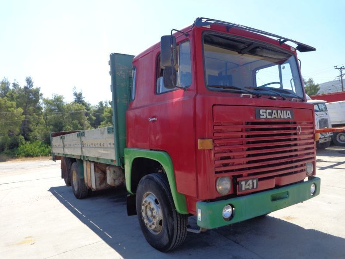 Scania LB141 V8 SCANIA LBS 141 (6X2) V8 - Truk flatbed: gambar 2 Scania LB141 V8 SCANIA LBS 141 (6X2) V8 - Truk flatbed: gambar 2