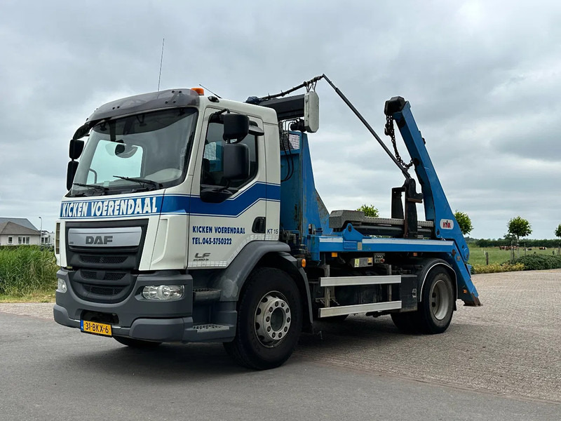 DAF LF 310 Portaalarm/ ABSETZKIPPER!!AIRCO/KLIMA/EURO6! - Truk skip loader: gambar 3 DAF LF 310 Portaalarm/ ABSETZKIPPER!!AIRCO/KLIMA/EURO6! - Truk skip loader: gambar 3
