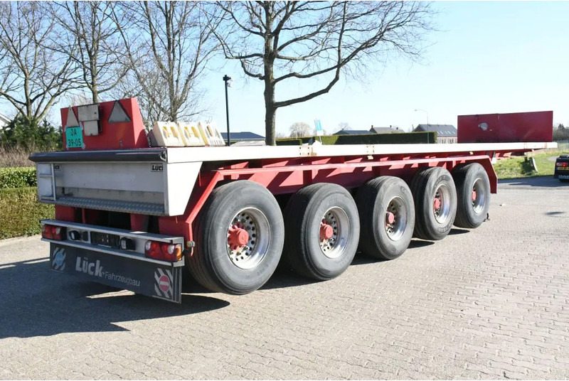 LUECK SPR75/5 5 achse BALLAST TRAILER 3x STEERAXLE!! - Semi-trailer flatbed: gambar 5 LUECK SPR75/5 5 achse BALLAST TRAILER 3x STEERAXLE!! - Semi-trailer flatbed: gambar 5