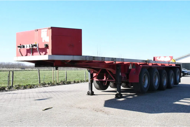 LUECK SPR75/5 5 achse BALLAST TRAILER 3x STEERAXLE!! - Semi-trailer flatbed: gambar 2 LUECK SPR75/5 5 achse BALLAST TRAILER 3x STEERAXLE!! - Semi-trailer flatbed: gambar 2