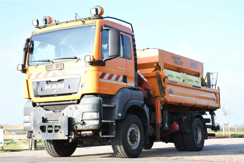 MAN TGS 18.320 4x4!! KRAN/!!!WINTERDIENST/DREISEITENKIPPER!!KOMMUNAL/KLIMA!! - Truk jungkit, Truk derek: gambar 4 MAN TGS 18.320 4x4!! KRAN/!!!WINTERDIENST/DREISEITENKIPPER!!KOMMUNAL/KLIMA!! - Truk jungkit, Truk derek: gambar 4