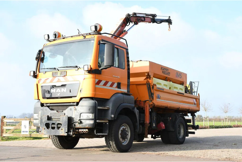 MAN TGS 18.320 4x4!! KRAN/!!!WINTERDIENST/DREISEITENKIPPER!!KOMMUNAL/KLIMA!! - Truk jungkit, Truk derek: gambar 3 MAN TGS 18.320 4x4!! KRAN/!!!WINTERDIENST/DREISEITENKIPPER!!KOMMUNAL/KLIMA!! - Truk jungkit, Truk derek: gambar 3