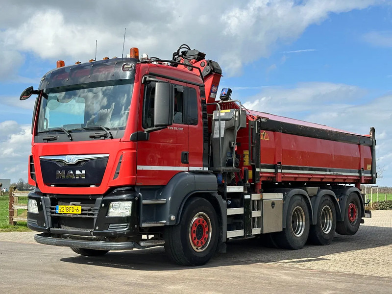 MAN TGS 35.400 8X4 TRIPLE!! EURO6!! Z-KRAAN/KIPPER!!TOP!! - Truk jungkit, Truk derek: gambar 4 MAN TGS 35.400 8X4 TRIPLE!! EURO6!! Z-KRAAN/KIPPER!!TOP!! - Truk jungkit, Truk derek: gambar 4