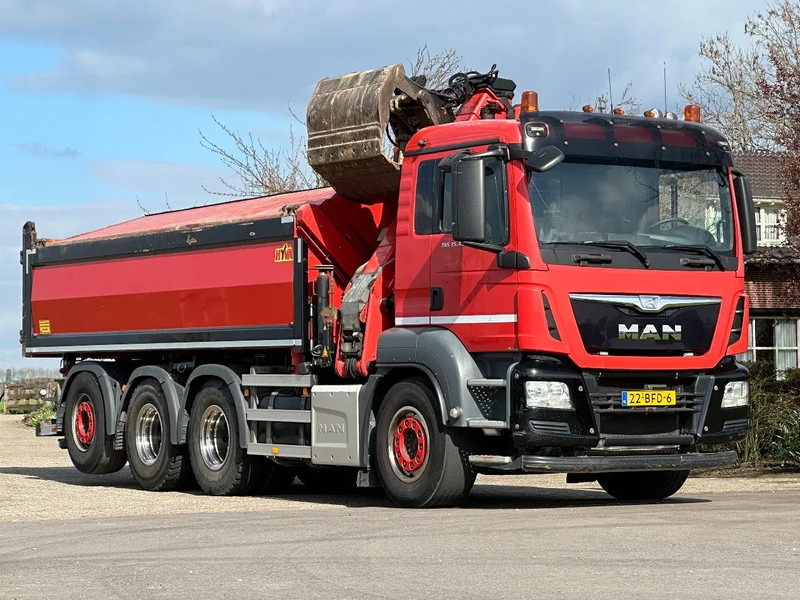 MAN TGS 35.400 8X4 TRIPLE!! EURO6!! Z-KRAAN/KIPPER!!TOP!! - Truk jungkit, Truk derek: gambar 2 MAN TGS 35.400 8X4 TRIPLE!! EURO6!! Z-KRAAN/KIPPER!!TOP!! - Truk jungkit, Truk derek: gambar 2