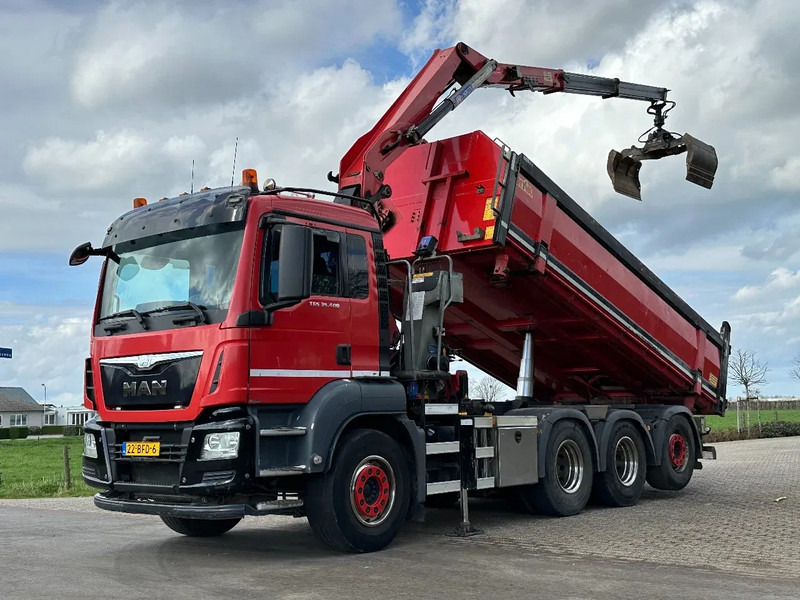 MAN TGS 35.400 8X4 TRIPLE!! EURO6!! Z-KRAAN/KIPPER!!TOP!! - Truk jungkit, Truk derek: gambar 3 MAN TGS 35.400 8X4 TRIPLE!! EURO6!! Z-KRAAN/KIPPER!!TOP!! - Truk jungkit, Truk derek: gambar 3