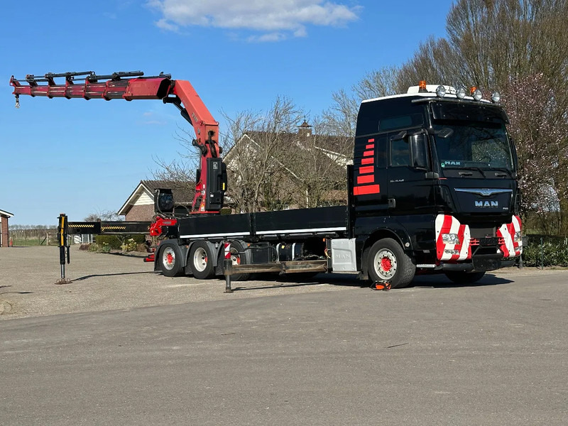 MAN TGX 35.480!!8x4 TRIPLE!!HIAB 62tm!!CRANE/GRUE!!EURO6!! - Truk derek: gambar 1 MAN TGX 35.480!!8x4 TRIPLE!!HIAB 62tm!!CRANE/GRUE!!EURO6!! - Truk derek: gambar 1