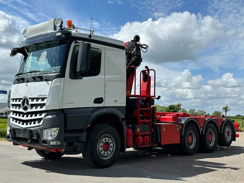 Mercedes-Benz Arocs 3251 8x4 TRIPLE!!26TM KRAAN/HAAK!!EURO6!!TOP! - Hook lift, Truk derek: gambar 5 Mercedes-Benz Arocs 3251 8x4 TRIPLE!!26TM KRAAN/HAAK!!EURO6!!TOP! - Hook lift, Truk derek: gambar 5