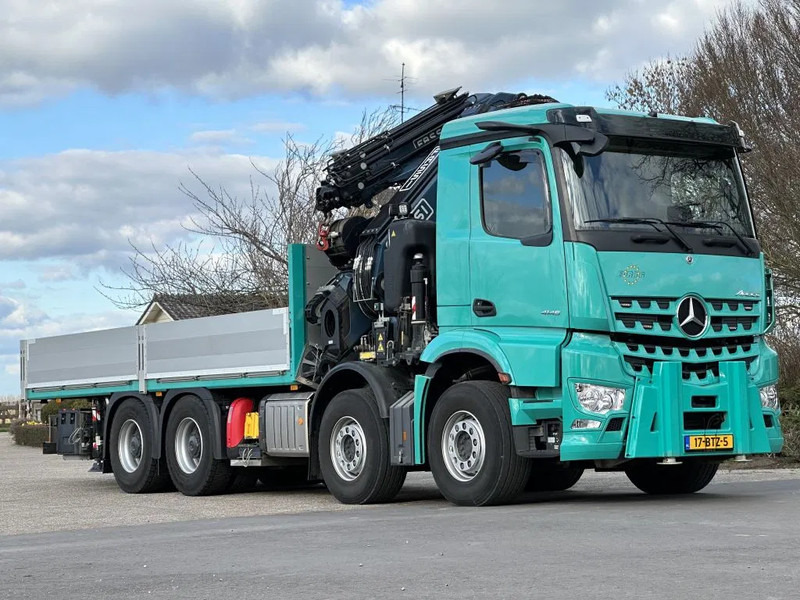Mercedes-Benz Arocs 8x4 FASSI 82TM!!JIB/LIER/WINCH!!2022!!EURO6!!FULL OPTIONS!!SPECIAL!!lLIKE NEW - Truk derek: gambar 2 Mercedes-Benz Arocs 8x4 FASSI 82TM!!JIB/LIER/WINCH!!2022!!EURO6!!FULL OPTIONS!!SPECIAL!!lLIKE NEW - Truk derek: gambar 2