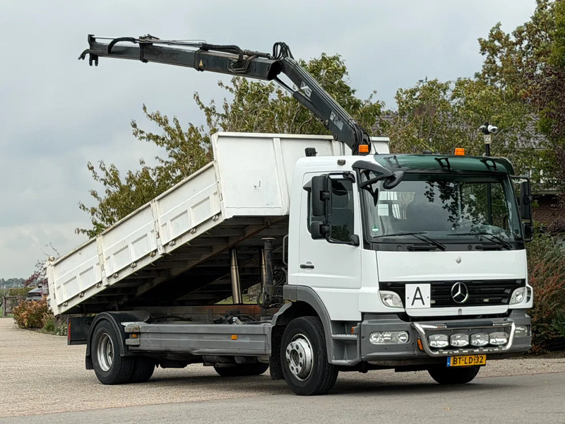Mercedes-Benz Atego 1218 KRAAN/KIPPER!!MANUELL!! - Truk jungkit, Truk derek: gambar 1 Mercedes-Benz Atego 1218 KRAAN/KIPPER!!MANUELL!! - Truk jungkit, Truk derek: gambar 1