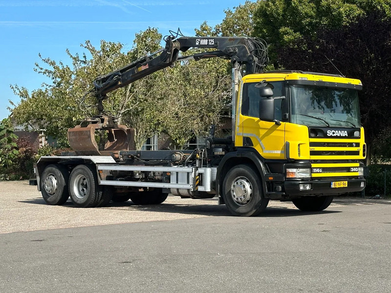 Scania R114-340 6x2 !!KRAAN/CONTAINER/KABEL!!MANUELL!! - Truk pembawa sistem kabel, Truk derek: gambar 4 Scania R114-340 6x2 !!KRAAN/CONTAINER/KABEL!!MANUELL!! - Truk pembawa sistem kabel, Truk derek: gambar 4