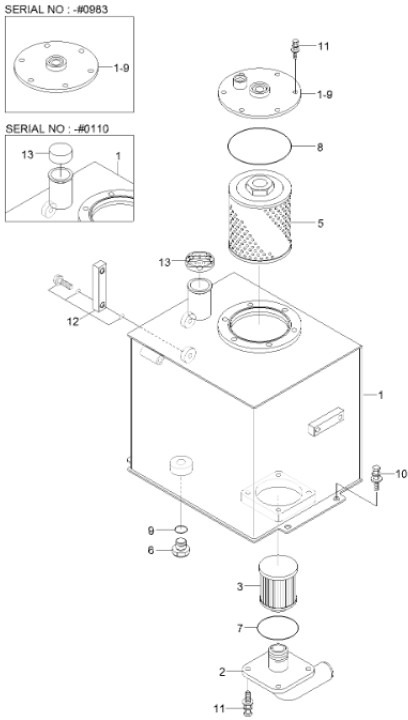 Case 31MJ-01016CG - 31MJ-01016 - Tangki hidrolik untuk Peralatan konstruksi: gambar 4 Case 31MJ-01016CG - 31MJ-01016 - Tangki hidrolik untuk Peralatan konstruksi: gambar 4