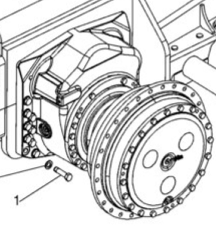 Case 47863726 - Final drive untuk Peralatan konstruksi: gambar 2 Case 47863726 - Final drive untuk Peralatan konstruksi: gambar 2