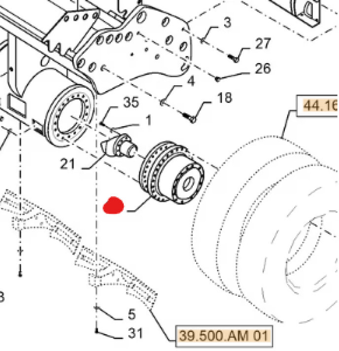 Case 48072673 - Gearbox untuk Peralatan konstruksi: gambar 1 Case 48072673 - Gearbox untuk Peralatan konstruksi: gambar 1