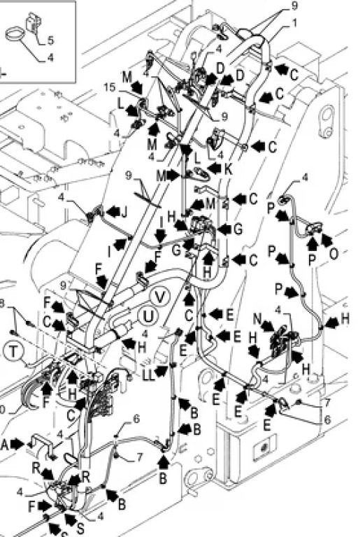 Case KBR15103 - Kabel/ Kawat harness untuk Peralatan konstruksi: gambar 1 Case KBR15103 - Kabel/ Kawat harness untuk Peralatan konstruksi: gambar 1