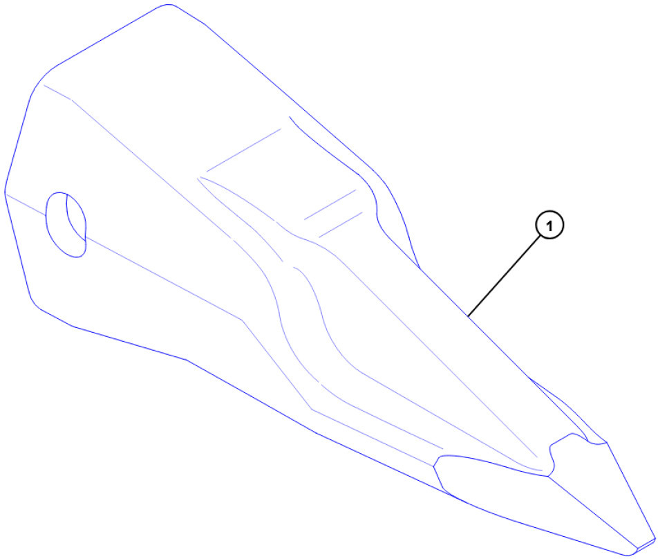Caterpillar 6Y0359 - 4160249 - Ripper: gambar 2 Caterpillar 6Y0359 - 4160249 - Ripper: gambar 2