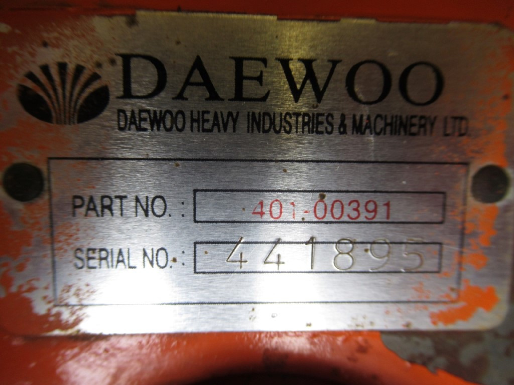 Daewoo 401-00391 - - Motor ayun untuk Peralatan konstruksi: gambar 2 Daewoo 401-00391 - - Motor ayun untuk Peralatan konstruksi: gambar 2
