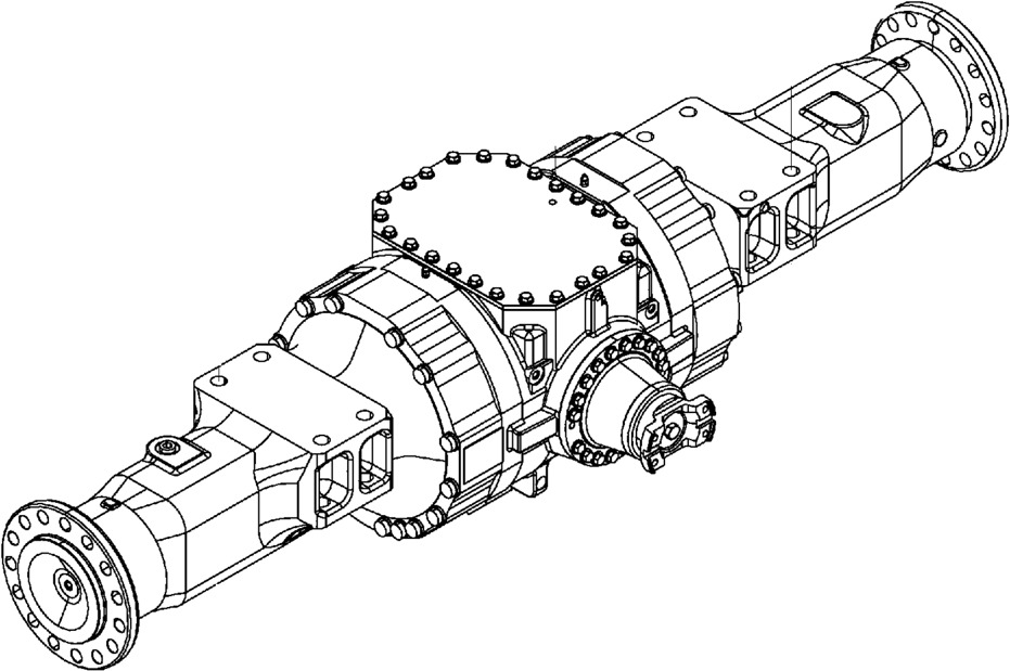 Hitachi 63F-30 - 9292756 - As roda belakang untuk Peralatan konstruksi: gambar 1 Hitachi 63F-30 - 9292756 - As roda belakang untuk Peralatan konstruksi: gambar 1